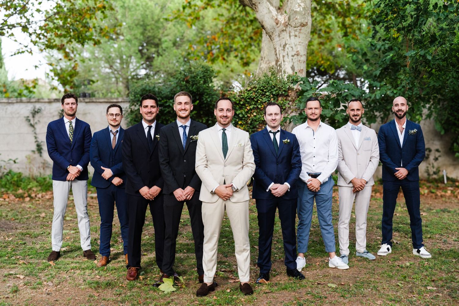 Photo du mariage de Monica et Benoit préparatifs du marié