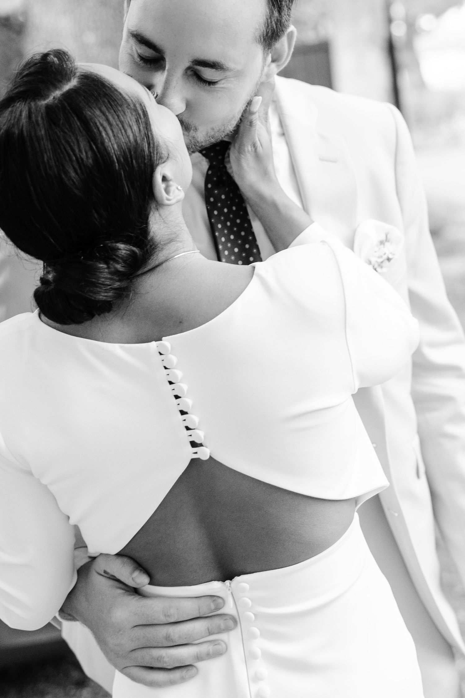 Photo du mariage de Monica et Benoit first look