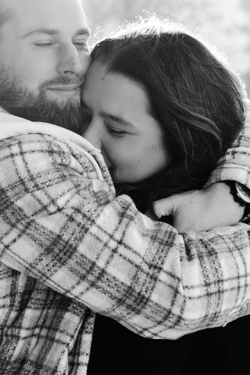 Photo couple automnale