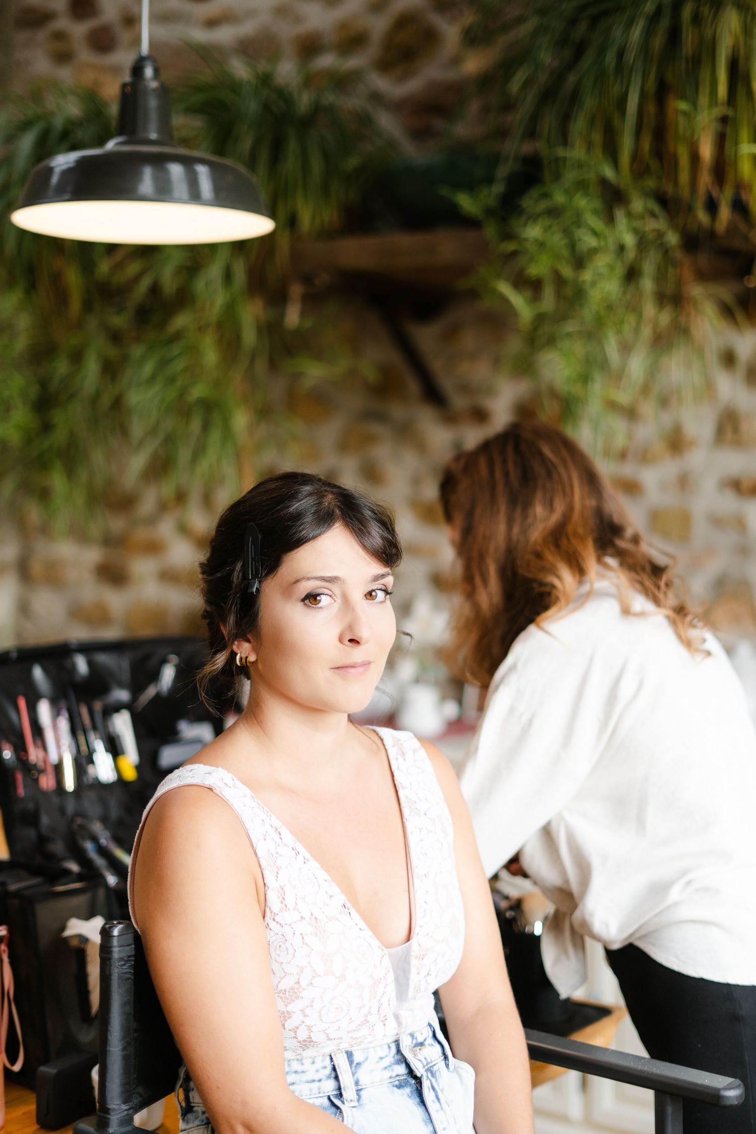 Photo du mariage de Allison et Jeremy préparatifs de la mariée