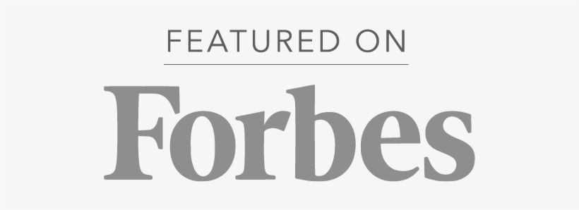 Gray Forbes magazine logo featured on a light background with clean typography and branding design.