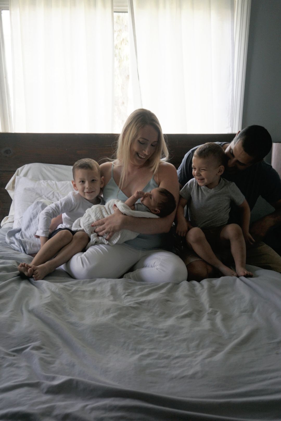 family portraits at home