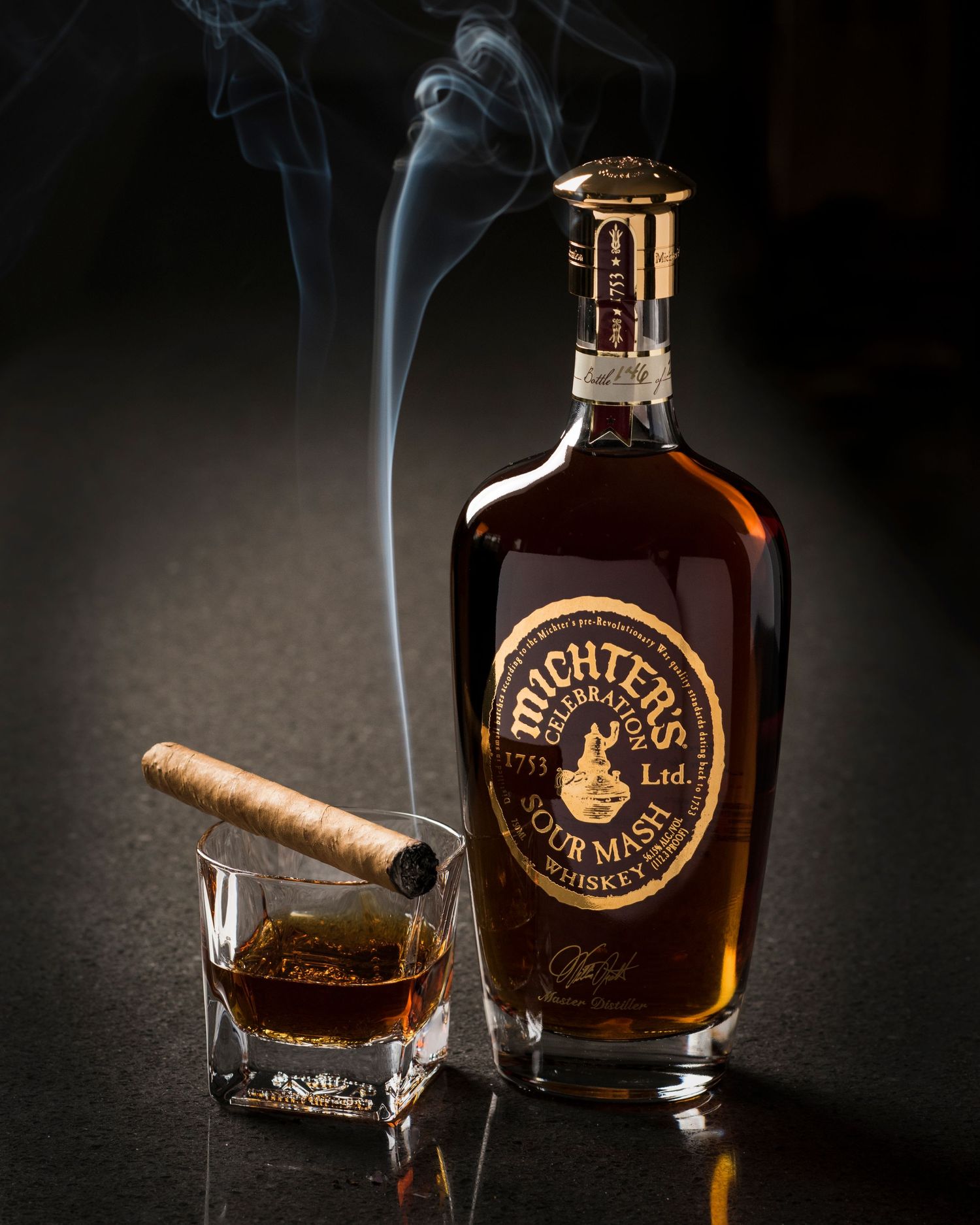 whisky and cigar tasting