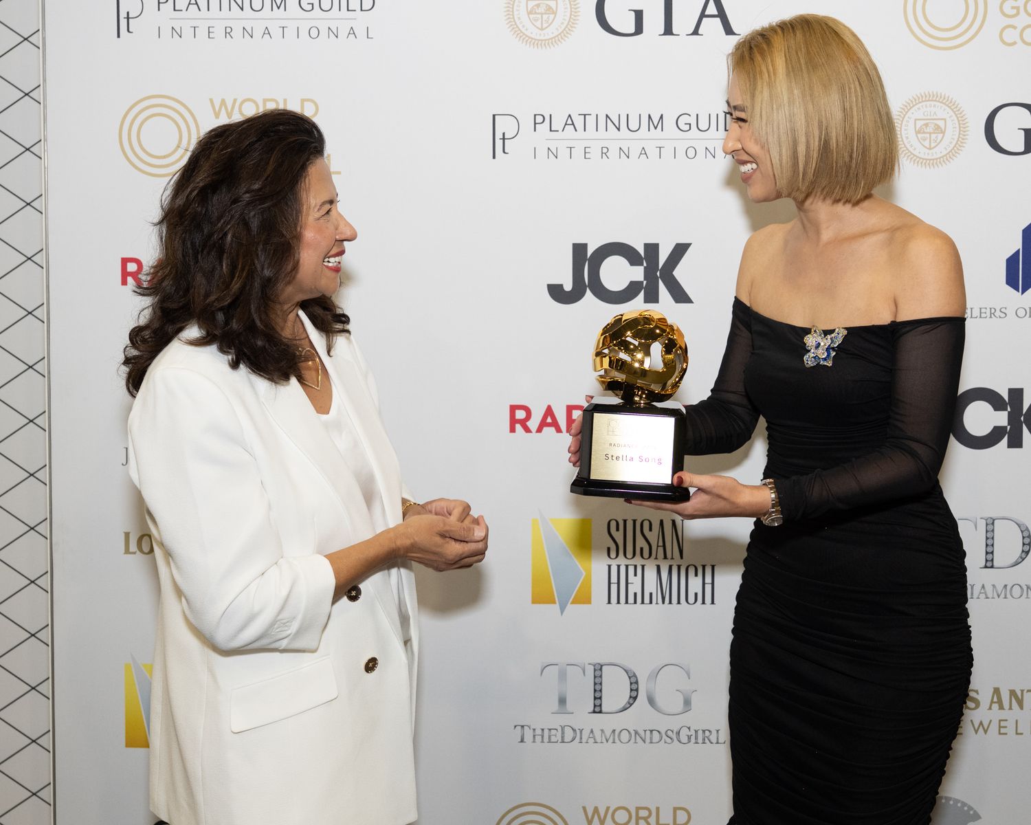 Awards presentation at a professional convention event in Las Vegas