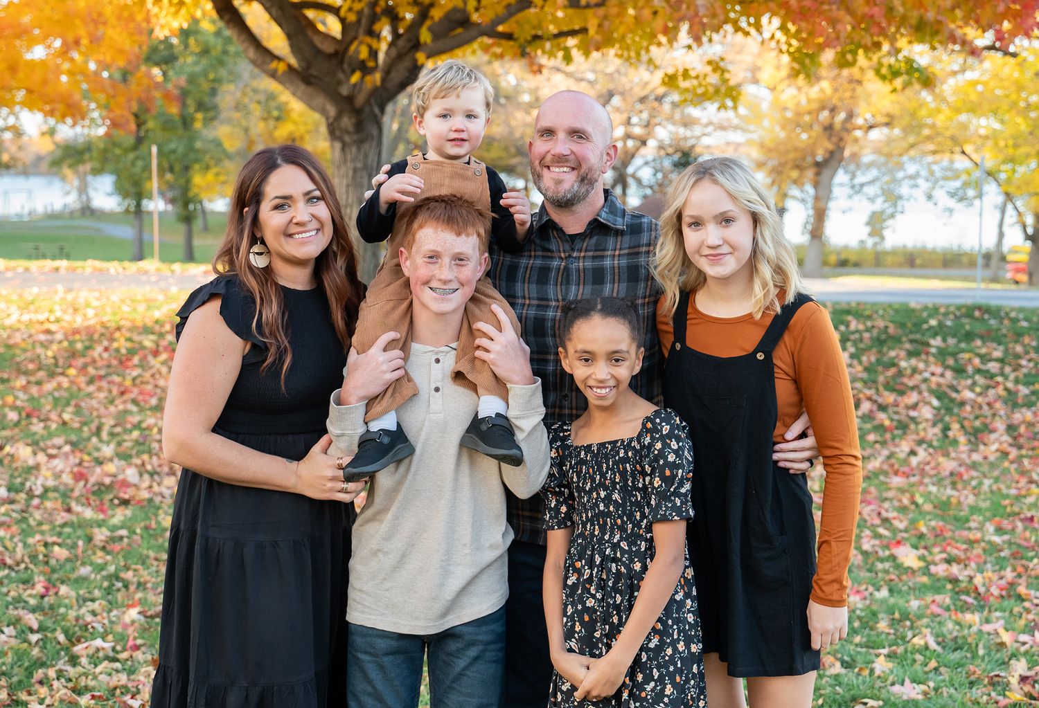 fall family photo