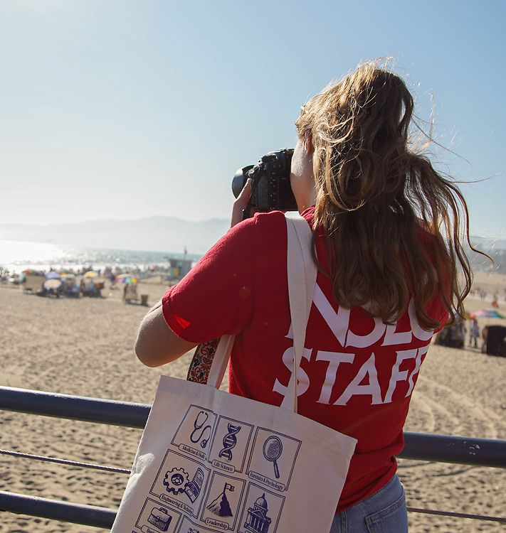 Photo of girl taking a photo