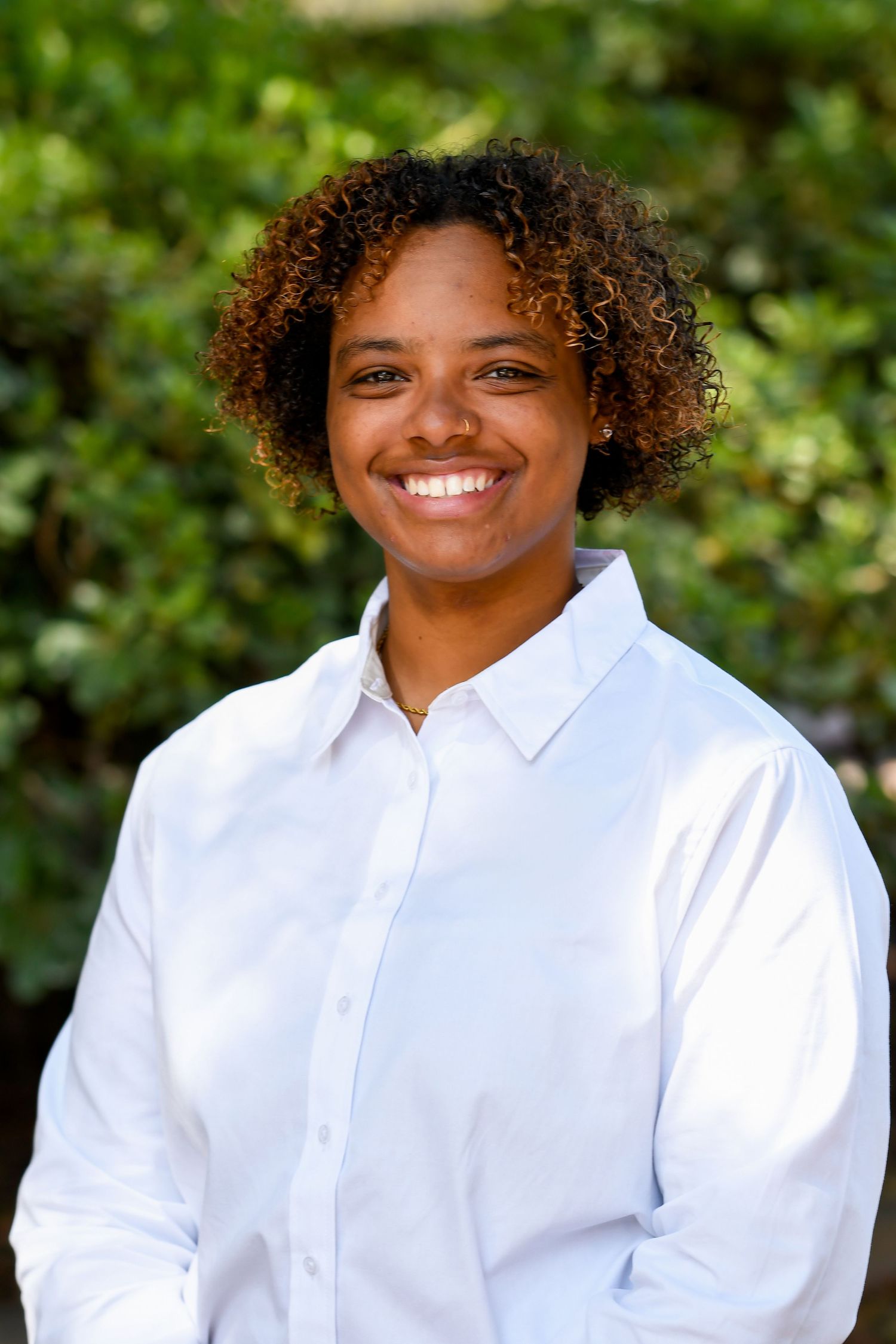 Photo of girl smiling at camera