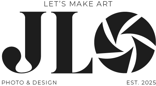 Modern text logo with 