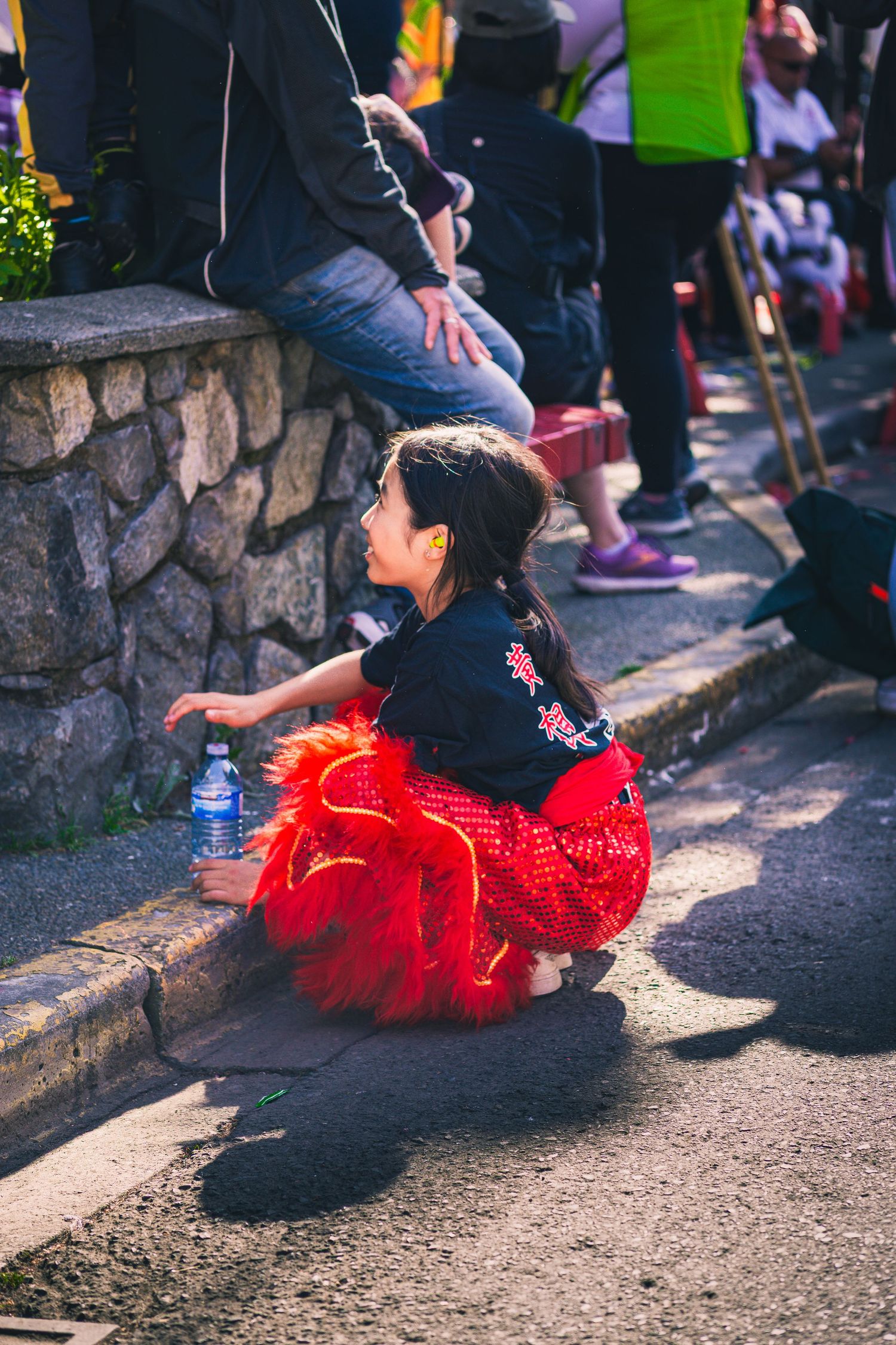 Young kid who did lion dance during the Awakening Chinatown festival