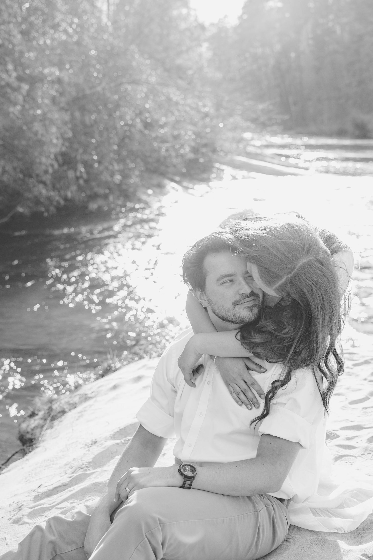 Artistic engagement photography in Chicago by Sam Burm Photo