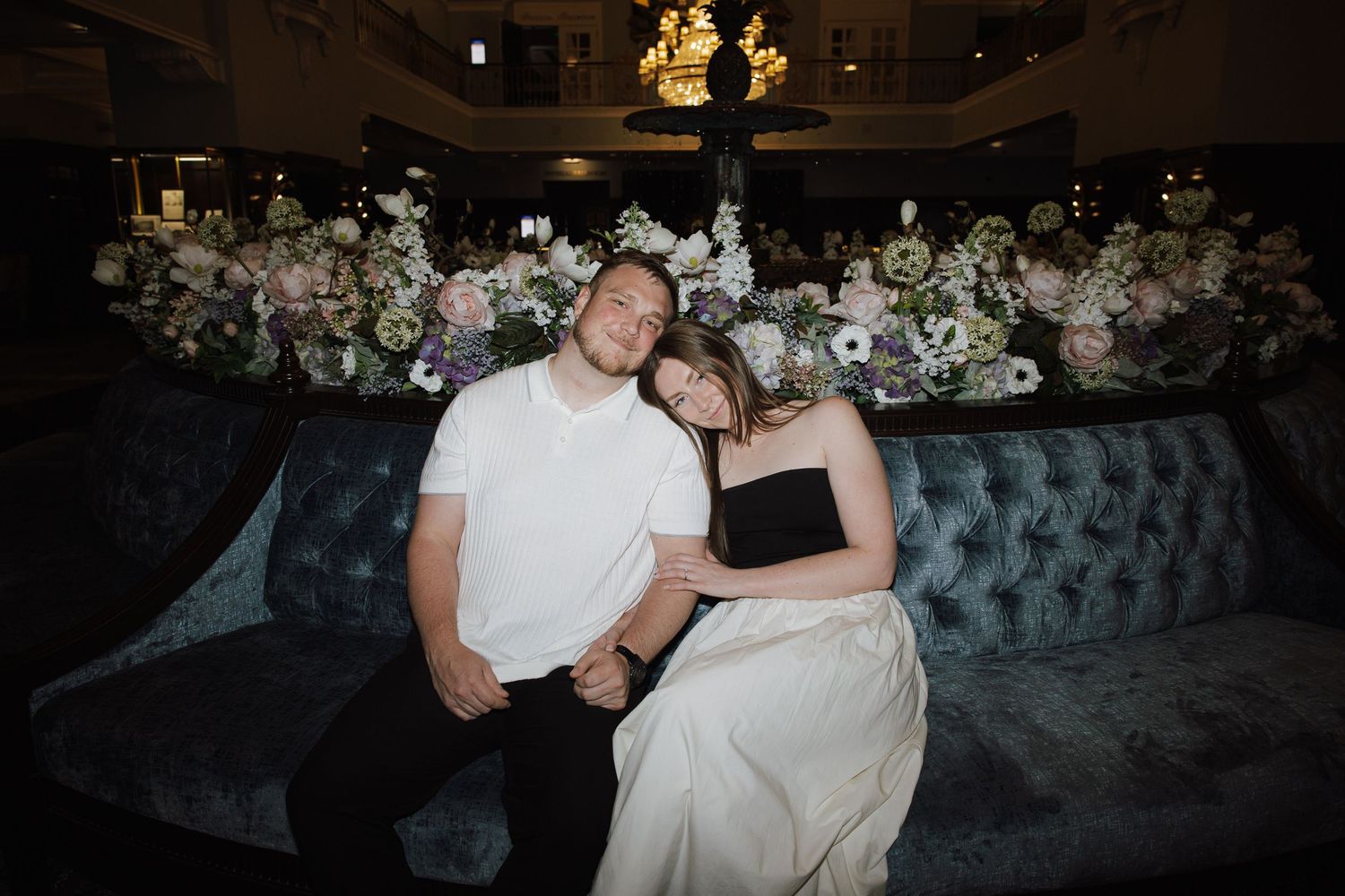 Editorial couples portrait in Chicago by Sam Burm Photo