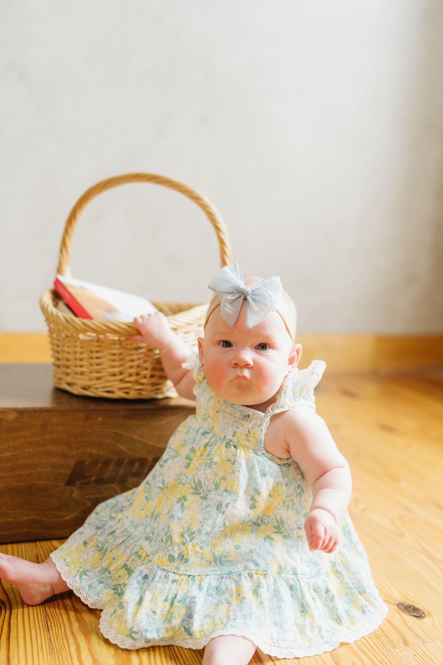 Baby milestone photography session in Murfreesboro Tennessee