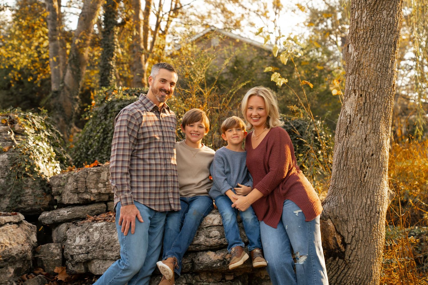 Fall Family Photos in Murfreesboro Tennessee