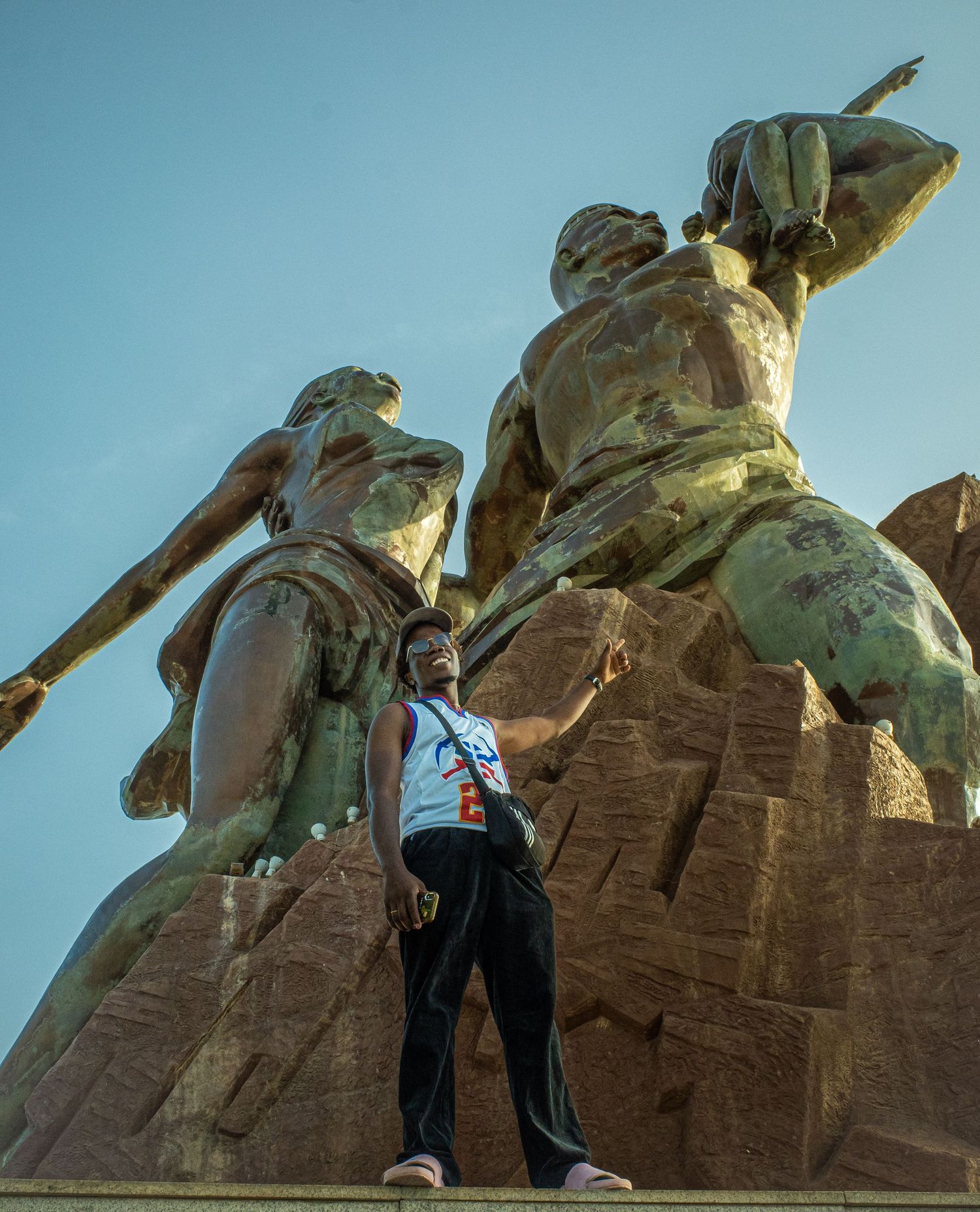 Monument de la renaissance : Dakar Sénégal en Afrique .... tourisme
