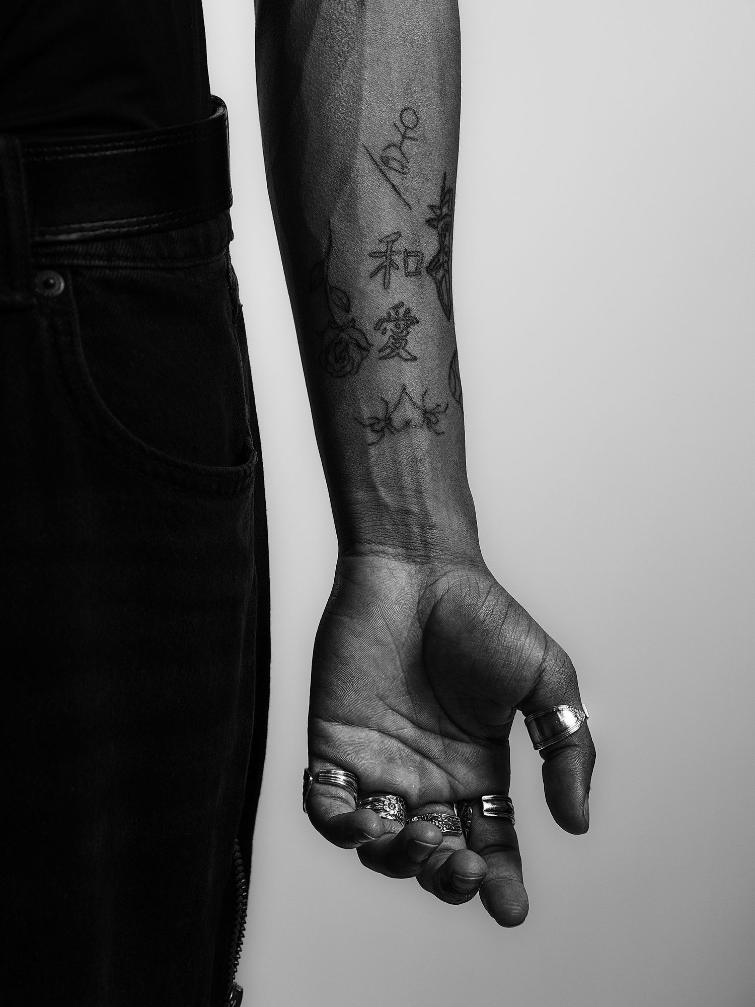 Tattoo on man's arm