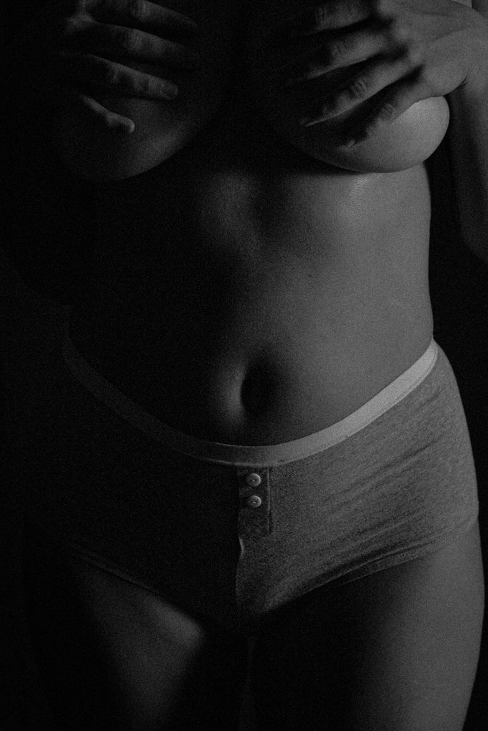 A woman's body