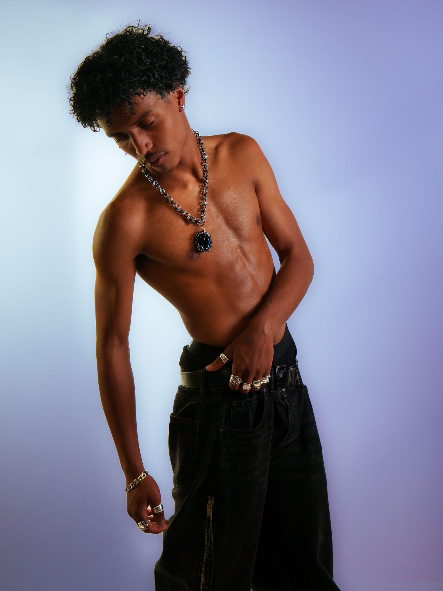 Man posing