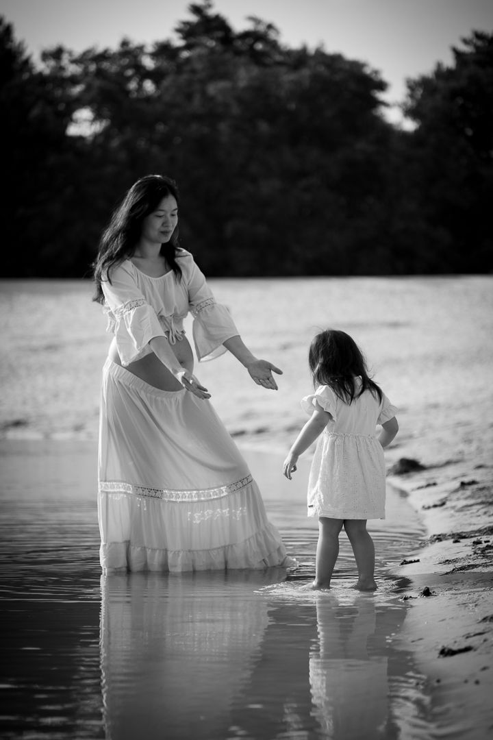 Bergen op Zoom waterfotoshoot zwangerschap