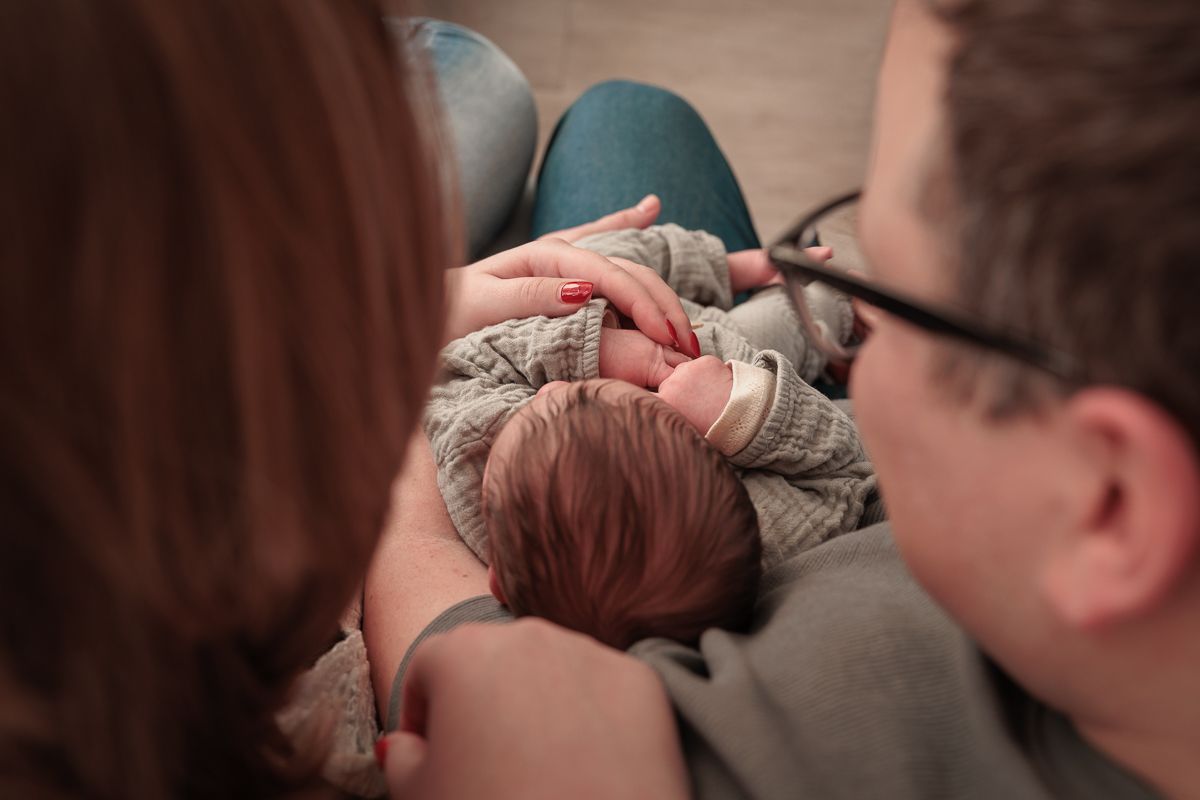 Newbornshoot in eigen huis