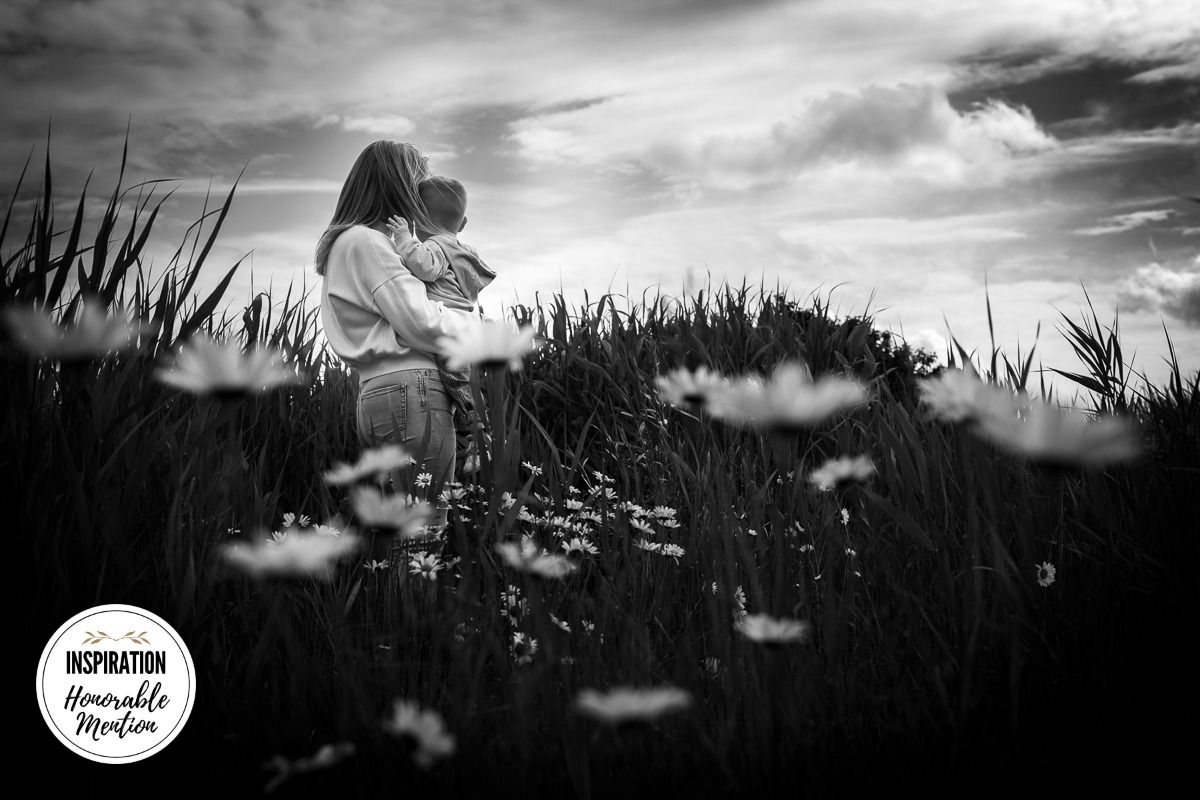 Beste fotograaf Bergen op Zoom awardwinnaar - Internationaal prijzenwinnaar - Fotoshoot tussen de margrieten