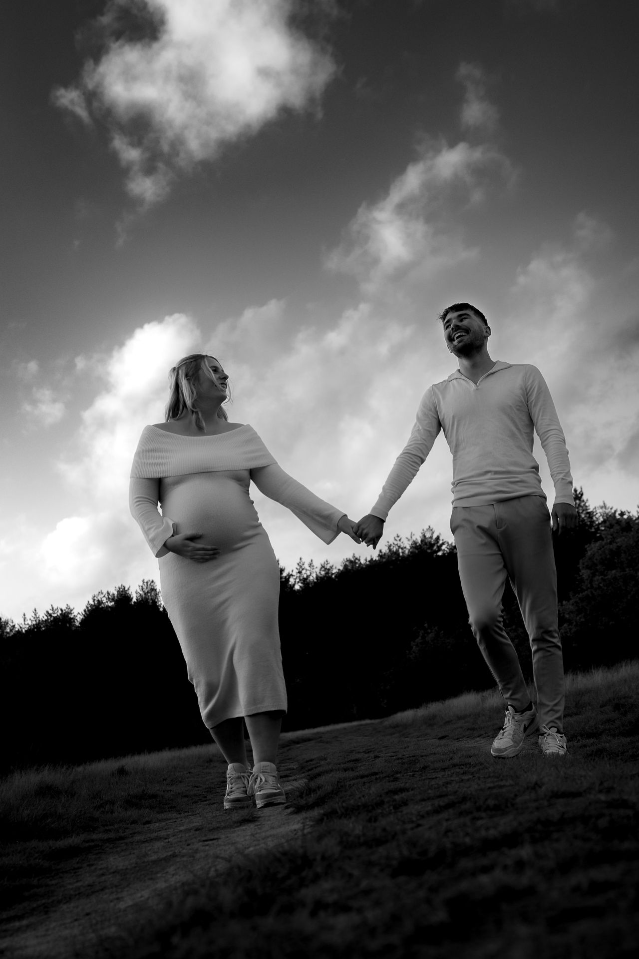 zwangerschapsfotoshoot momentopname
