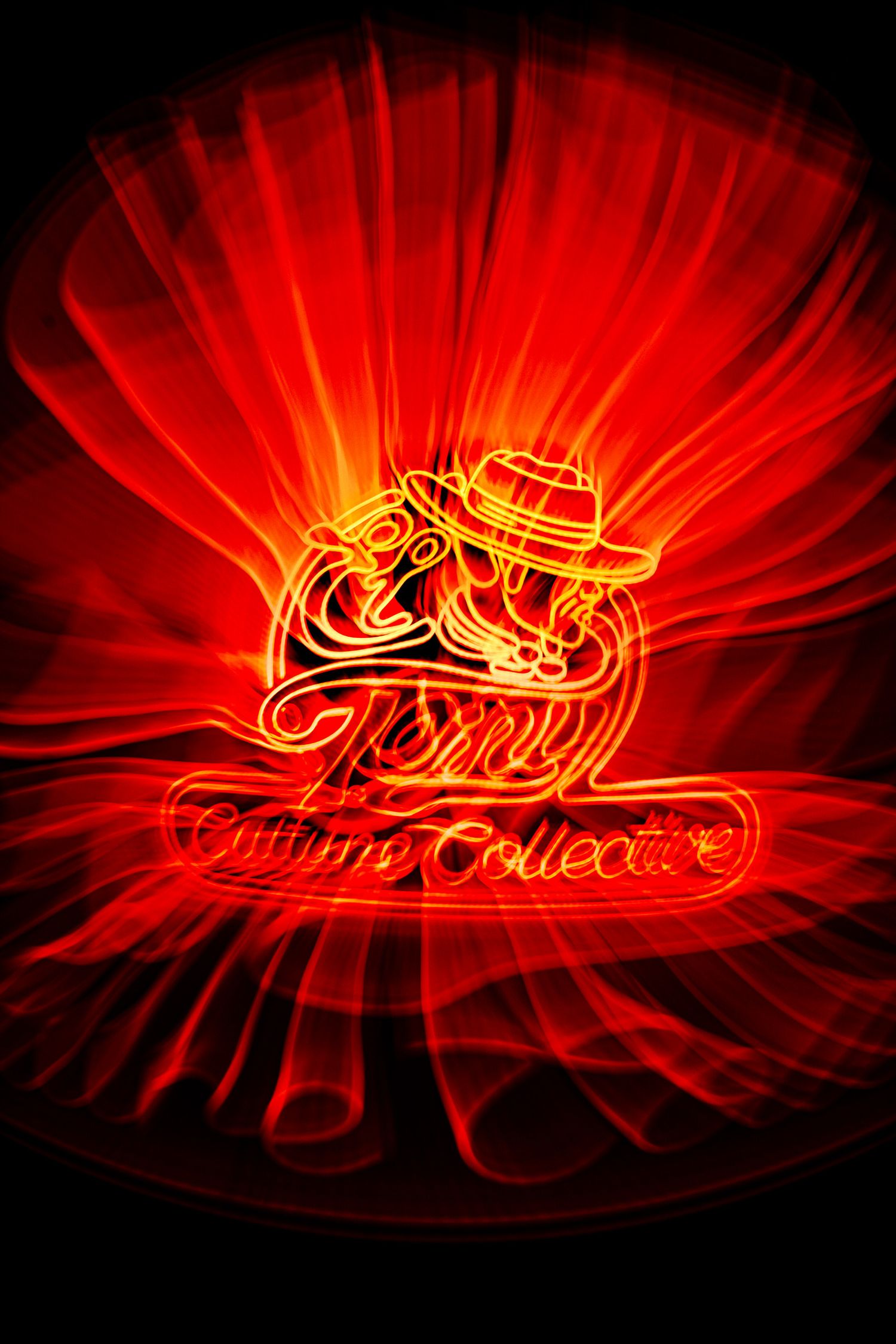 El Tony Mate neon sign at Le Sucre for Culture Collective