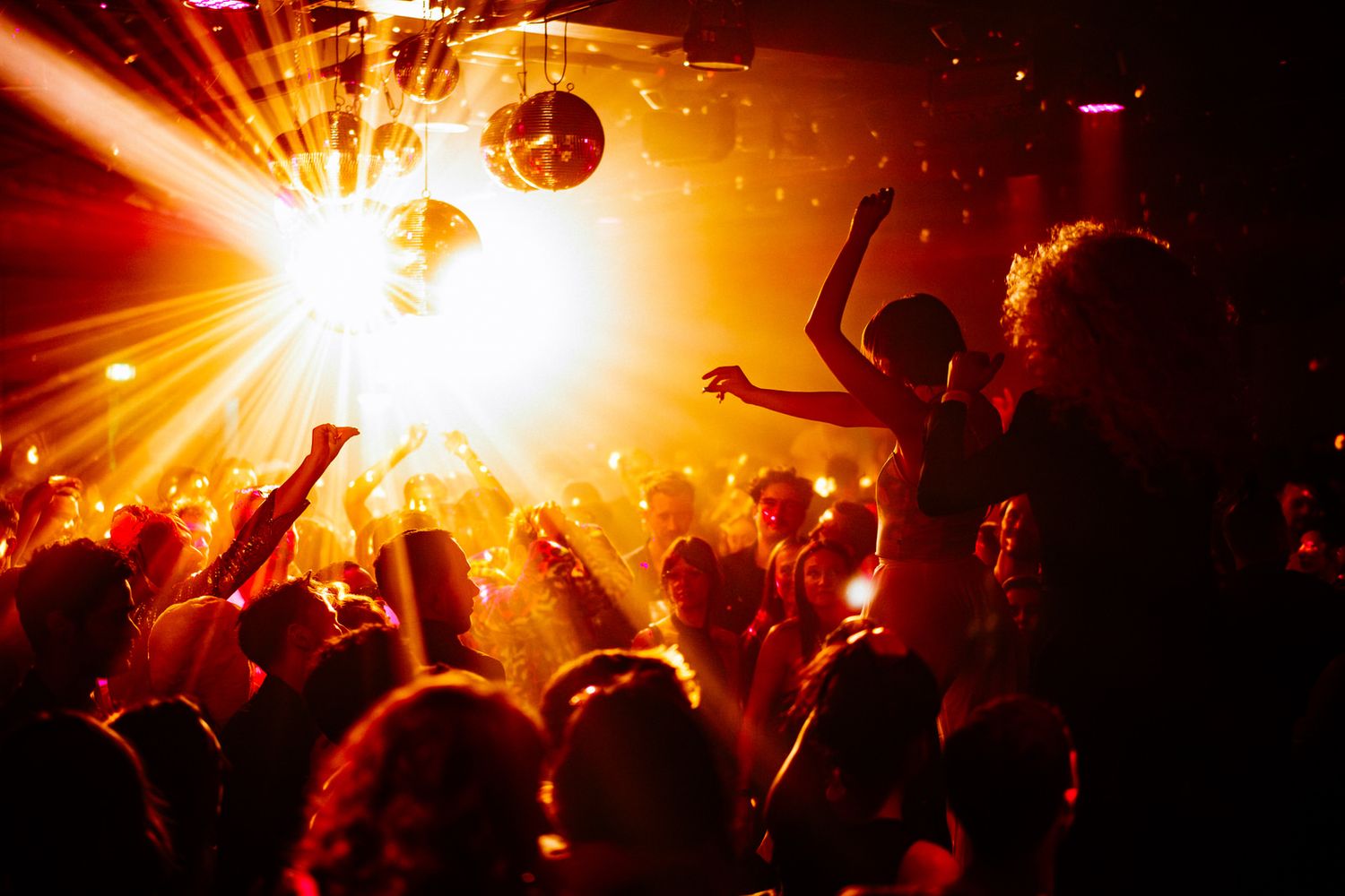 Dancing crowd at le sucre for Garçon Sauvage New Year Eve 2026 - Le Sucre