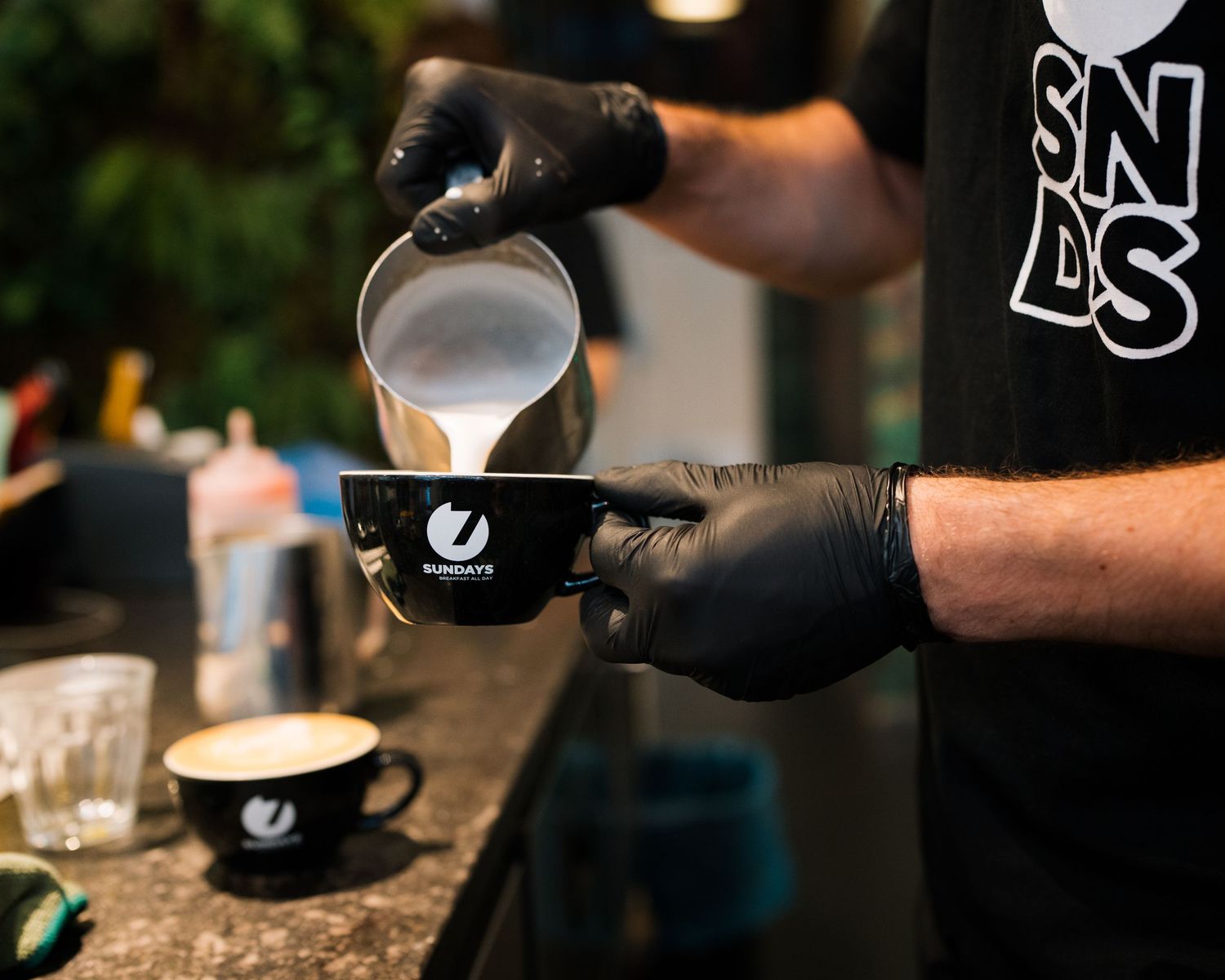 lifestyle coffee photography shot in a cafe food and drink photographer