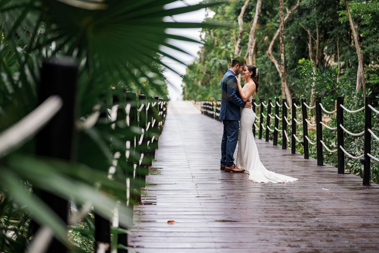 boda en el parque Xcaret