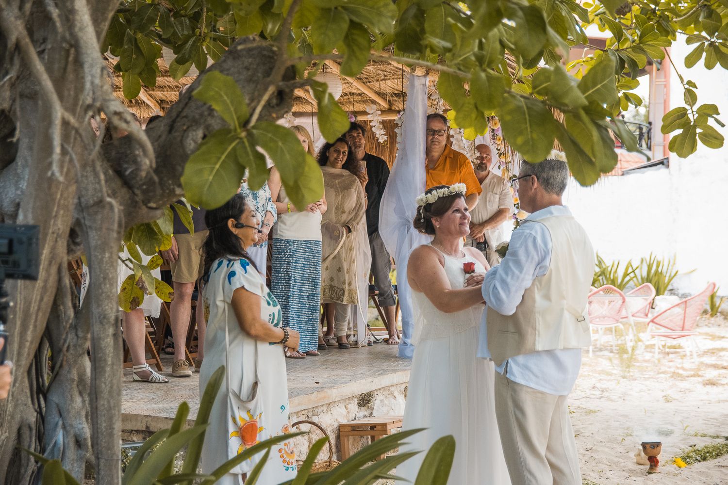 Boda maya en isla mujeres