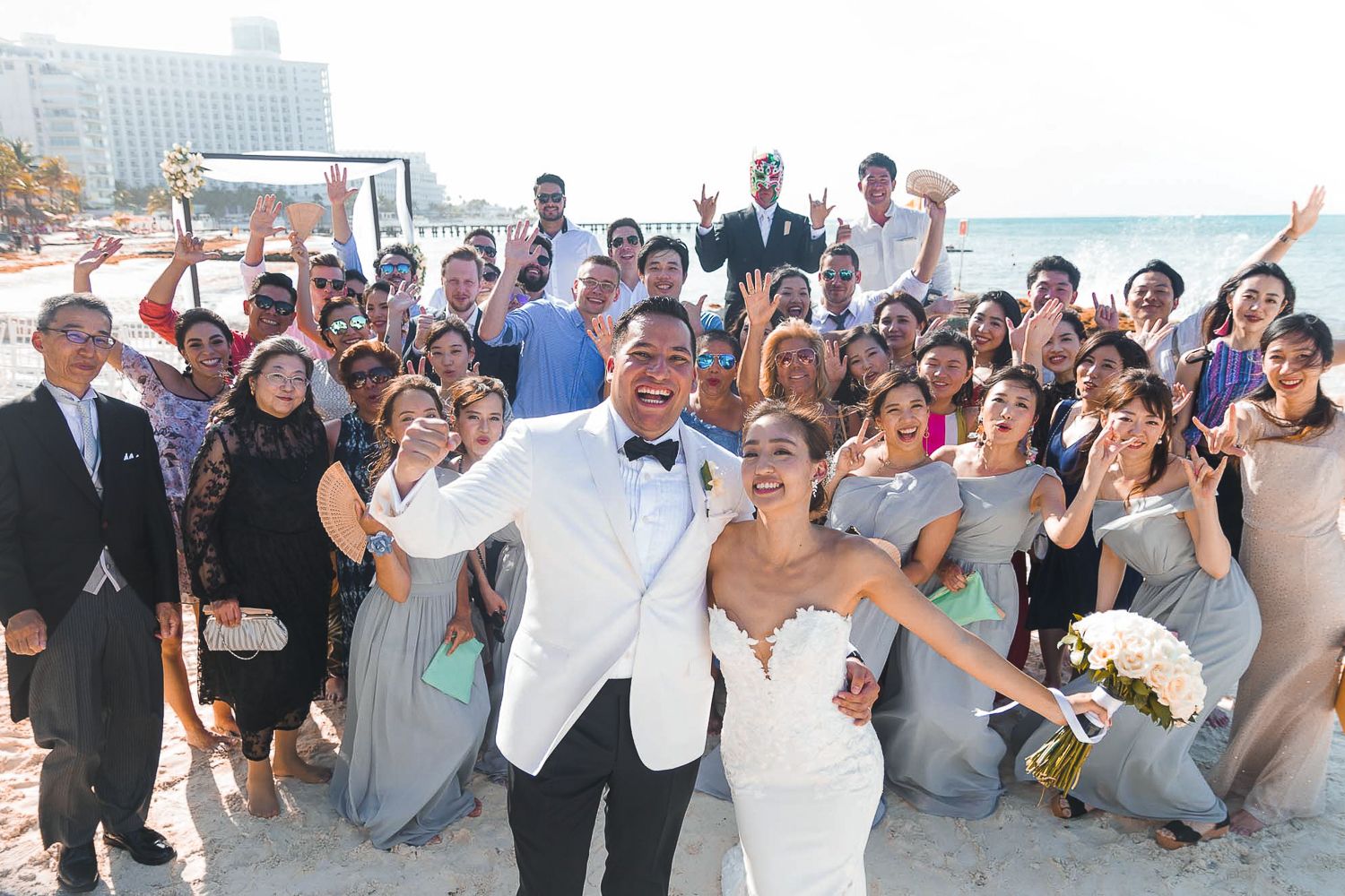 Boda en el Hotel Fiesta Americana Grand Coral Beach