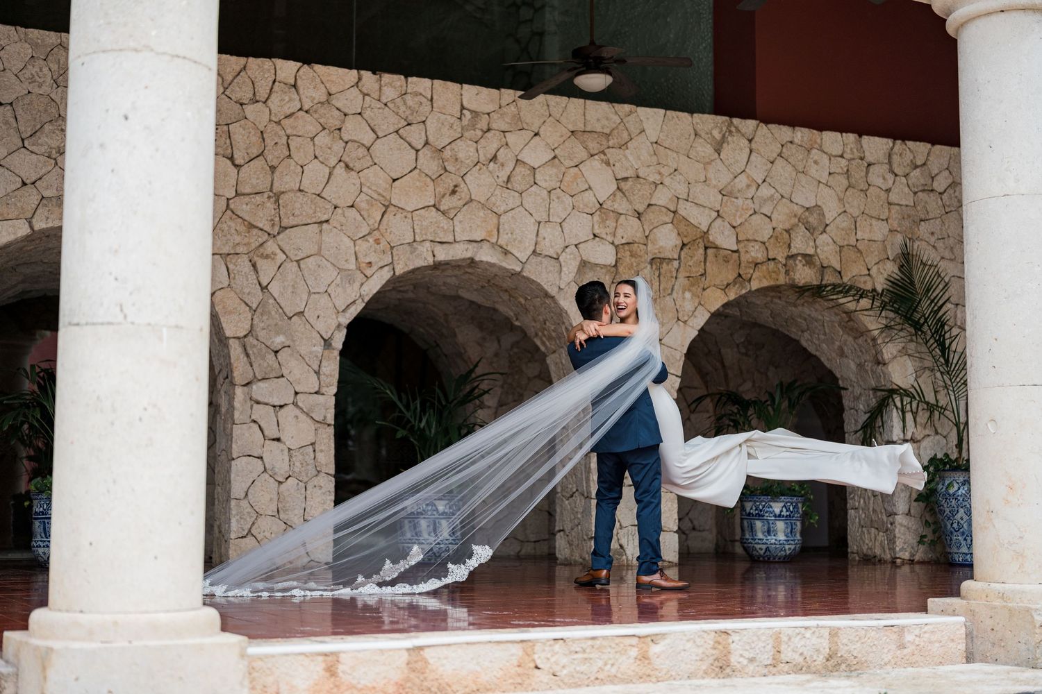 boda en el parque Xcaret