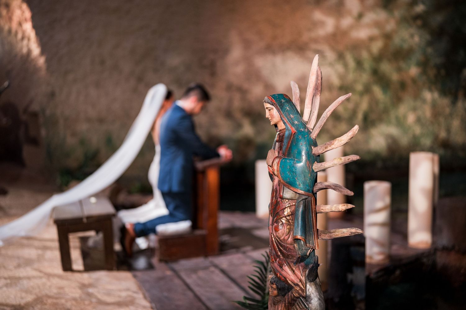 boda en capilla del parque Xcaret