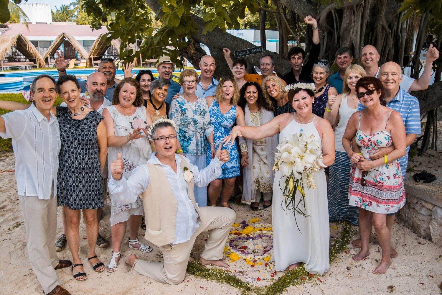 Boda maya en isla mujeres