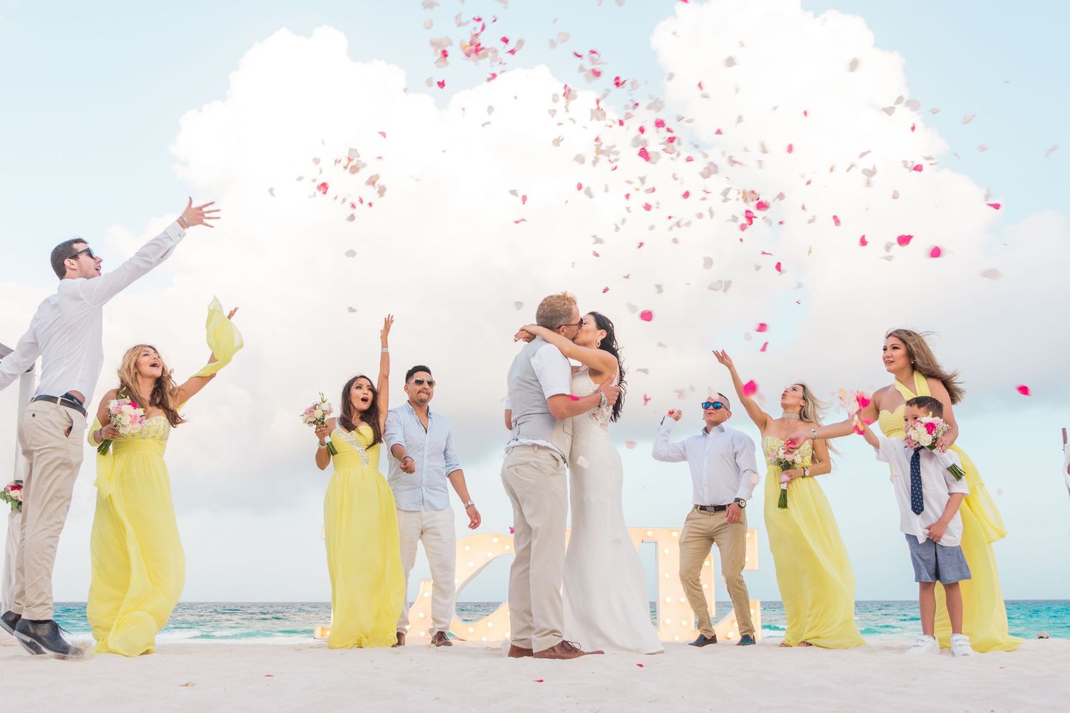 boda en mandala beach club cancun