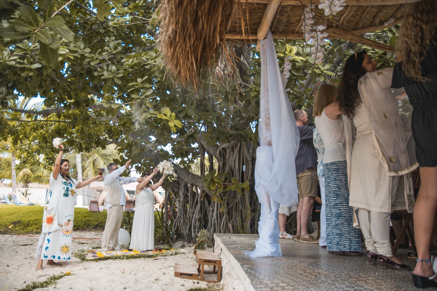 Boda maya en isla mujeres