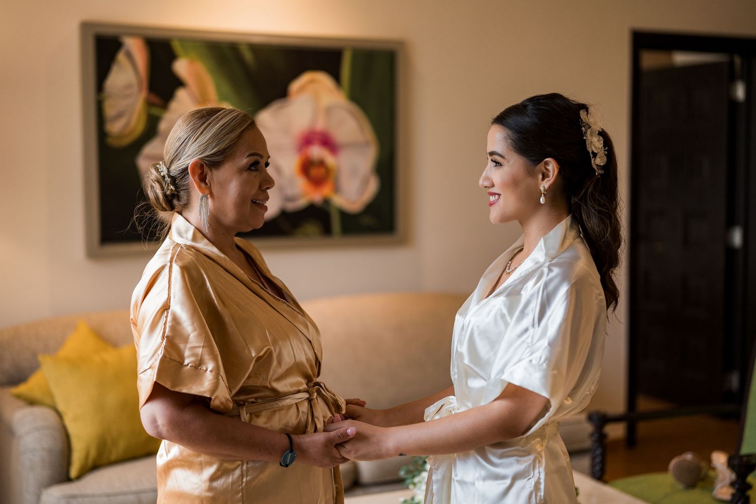 boda en el hotel occidental Xcaret getting ready novia