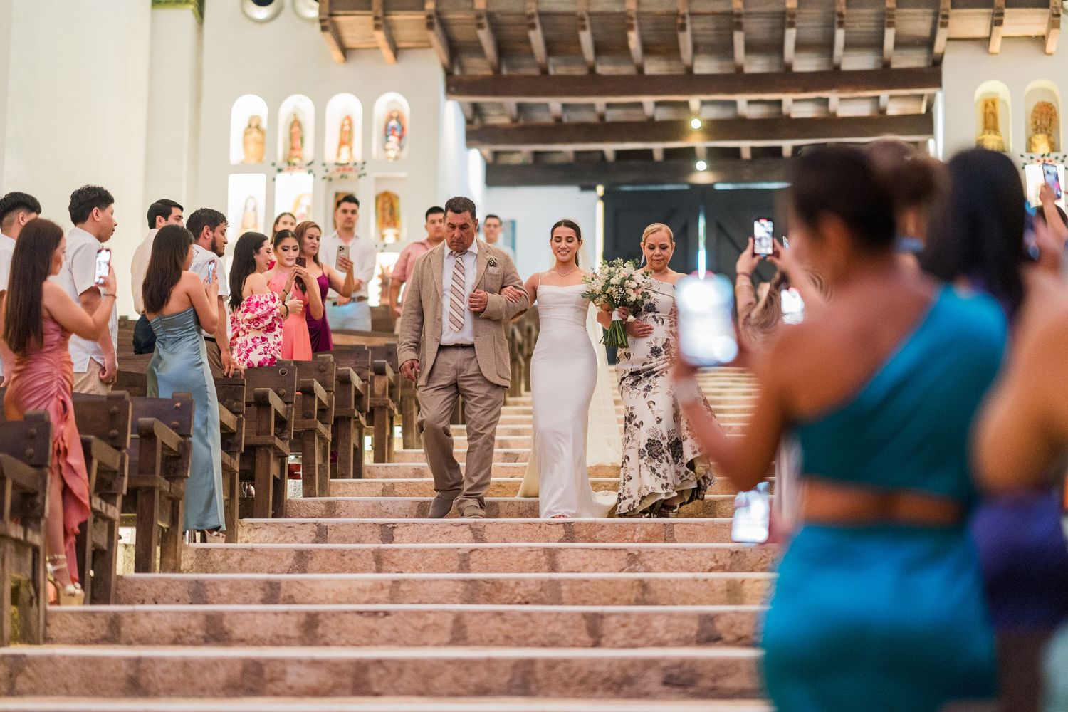 boda en capilla del parque Xcaret