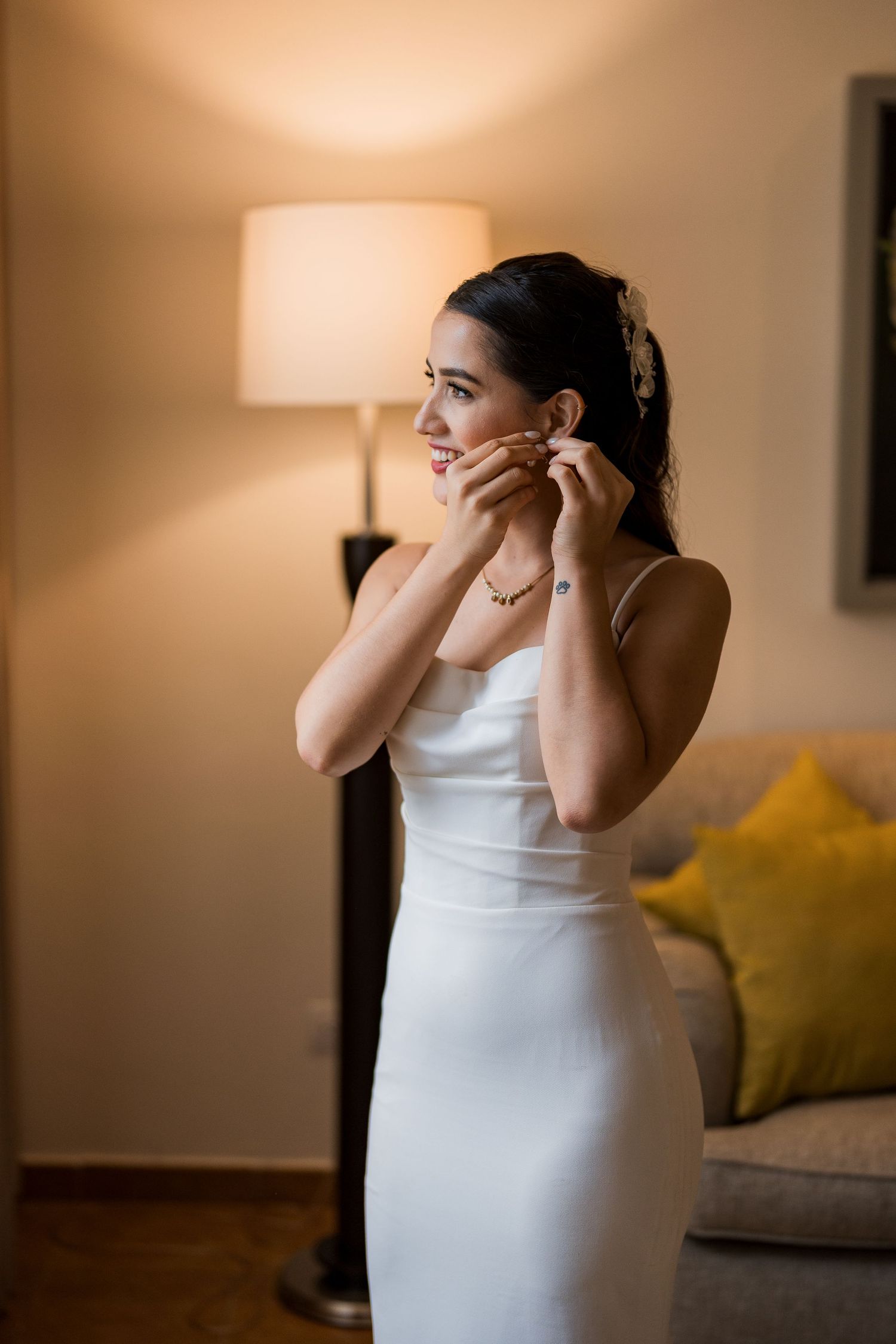 boda en el hotel occidental Xcaret getting ready novia