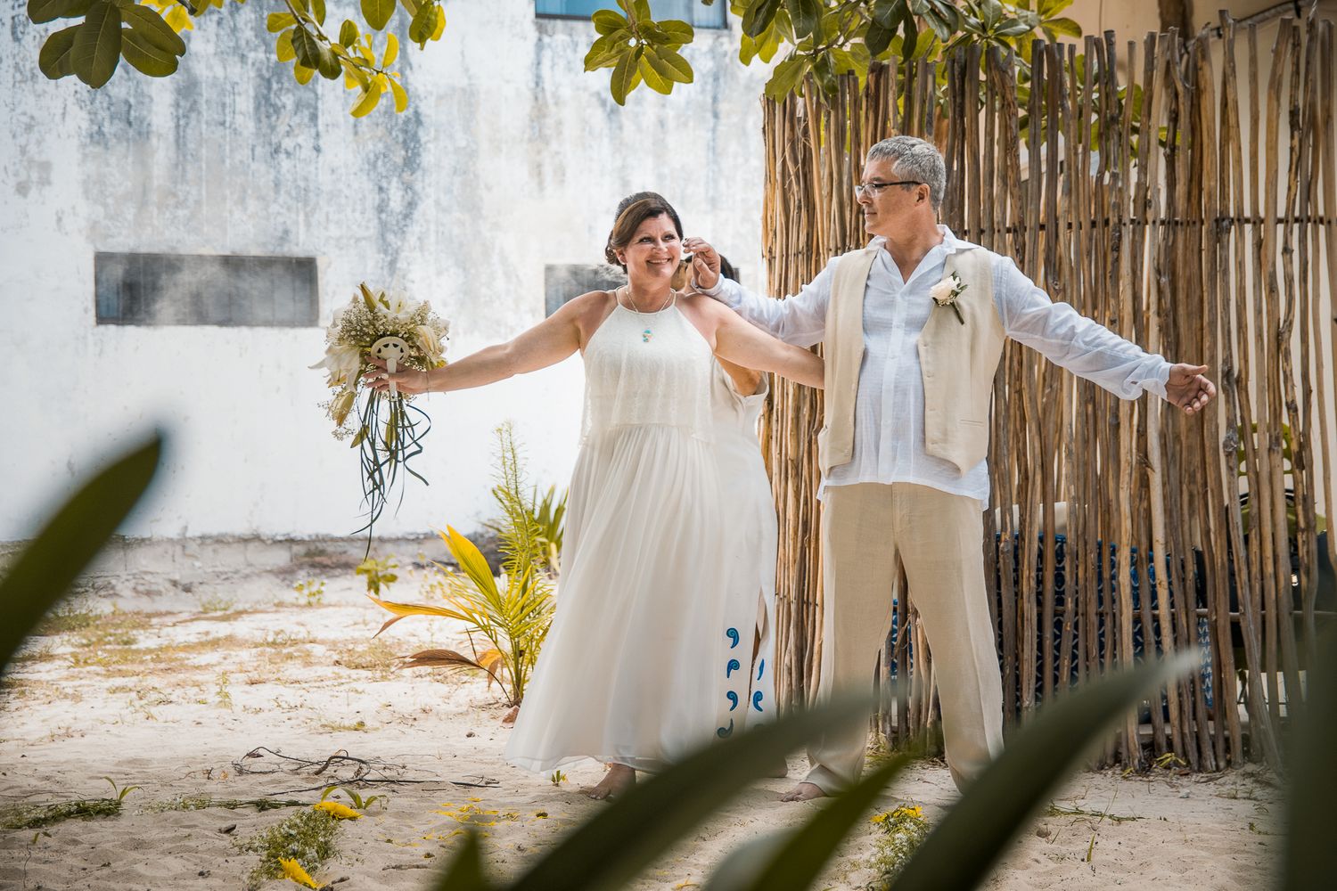 Boda maya en isla mujeres