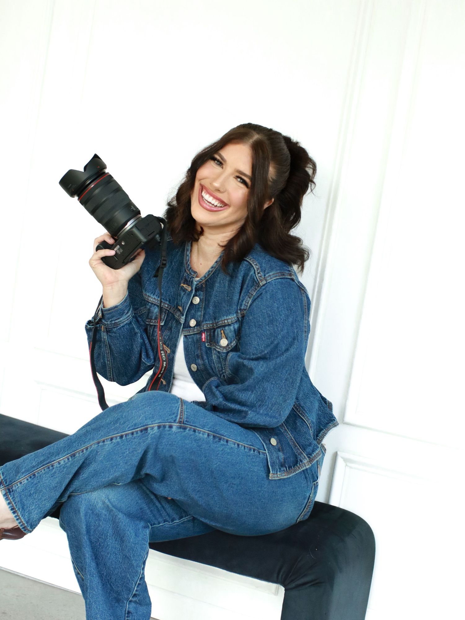 Branding photos in a studio, Huntsville, Texas, by Moments with Merr.