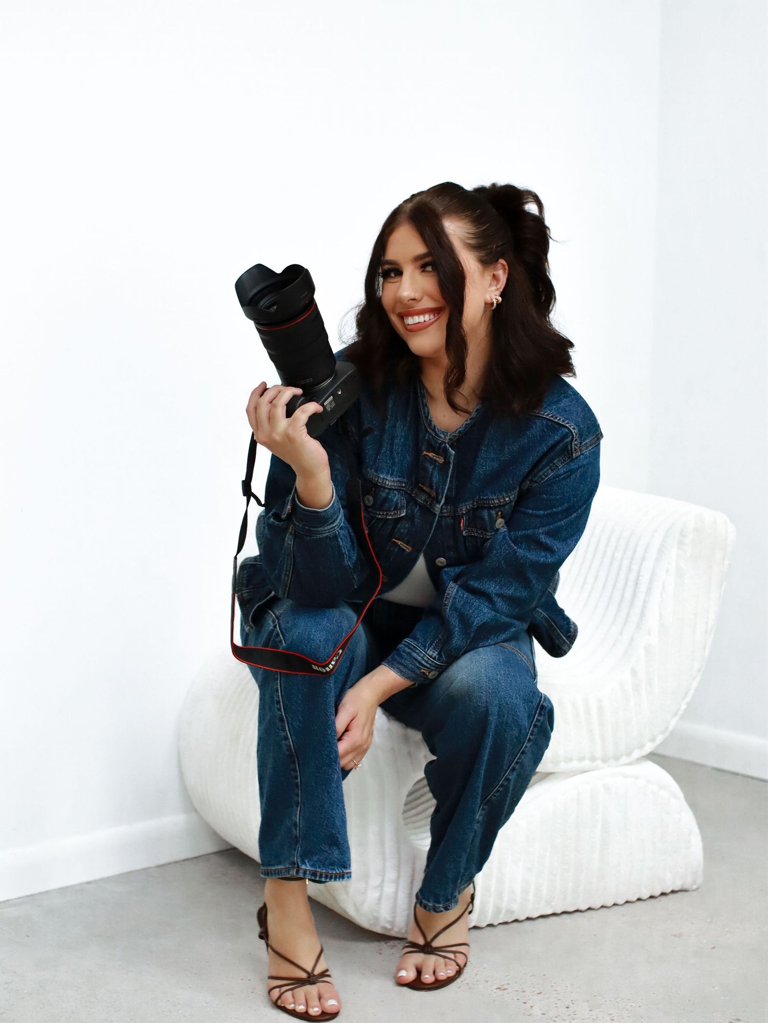 Branding photos in a studio, Huntsville, Texas, by Moments with Merr.