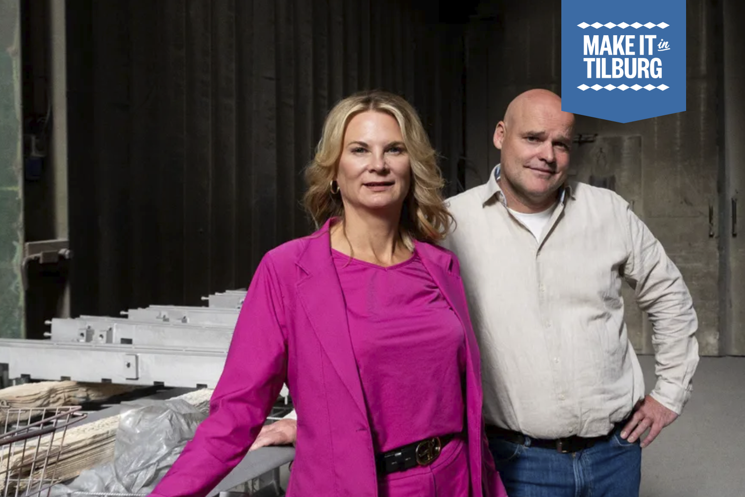 Foto in opdracht van Citymarketing Tilburg. Ondernemers van het kwartaal Strabeko.