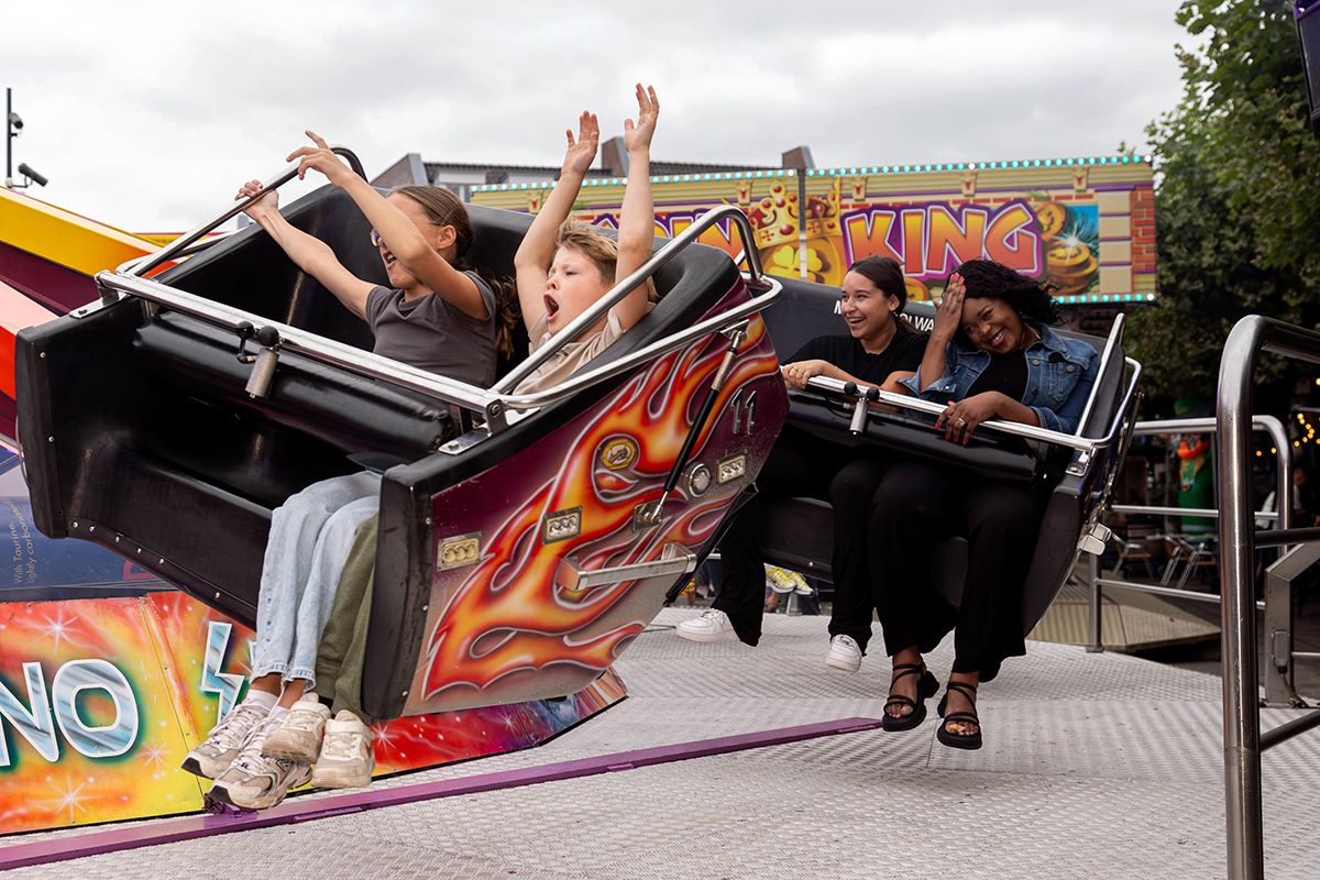 Foto in opdracht van Brabants Centrum. Kermis in Boxtel.