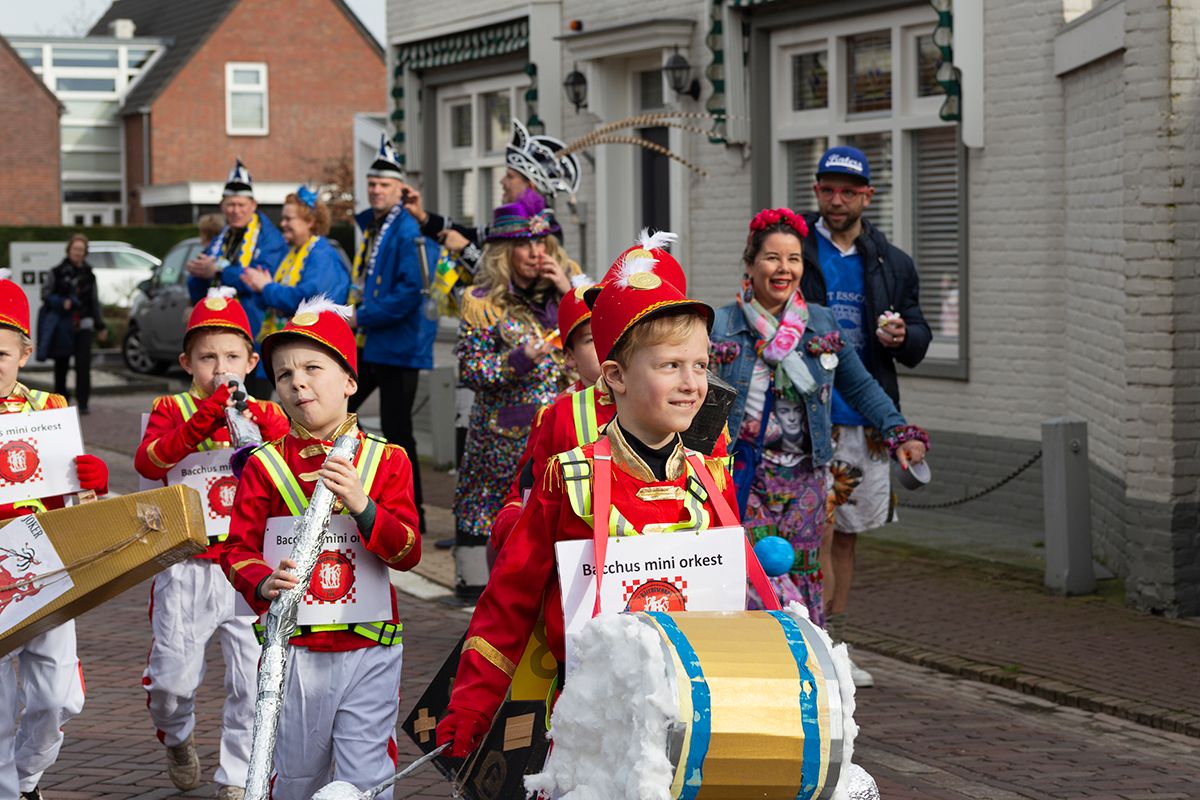 Foto in opdracht van Brabants Centrum. Jeugdcarnavalsoptocht Esch.