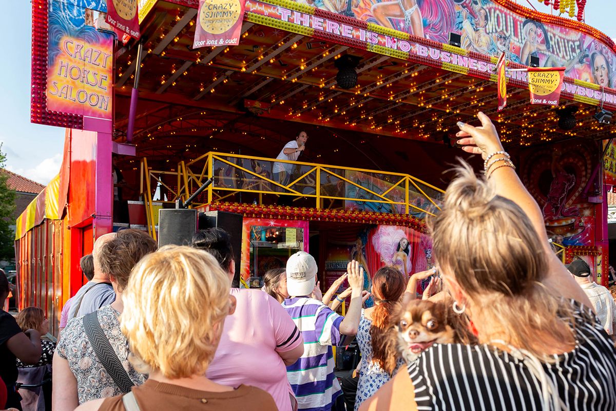 Foto in opdracht van Brabants Centrum. Kermis in Boxtel.
