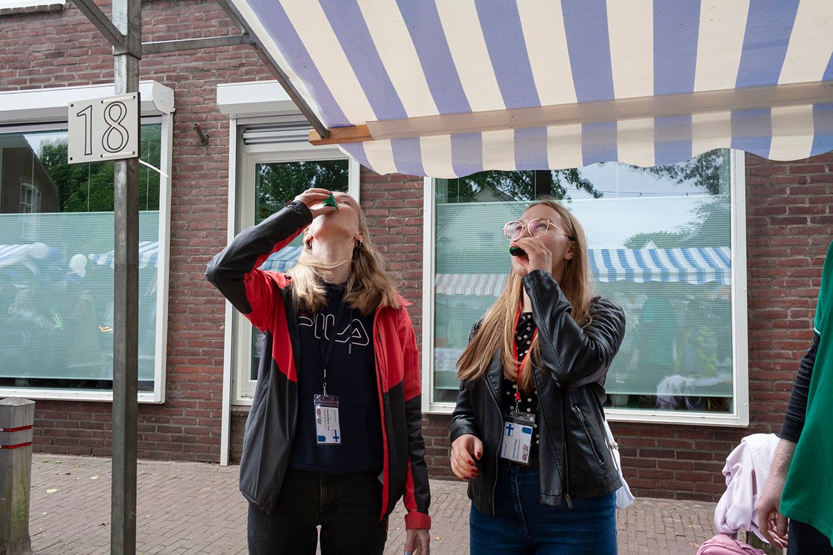 Foto in opdracht van Brabants Centrum. Bierpompfeest Esch.