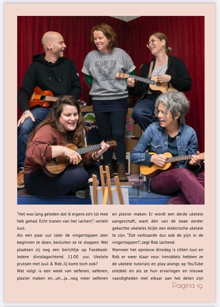 Ukelele Magazine Interview met The Living Museum