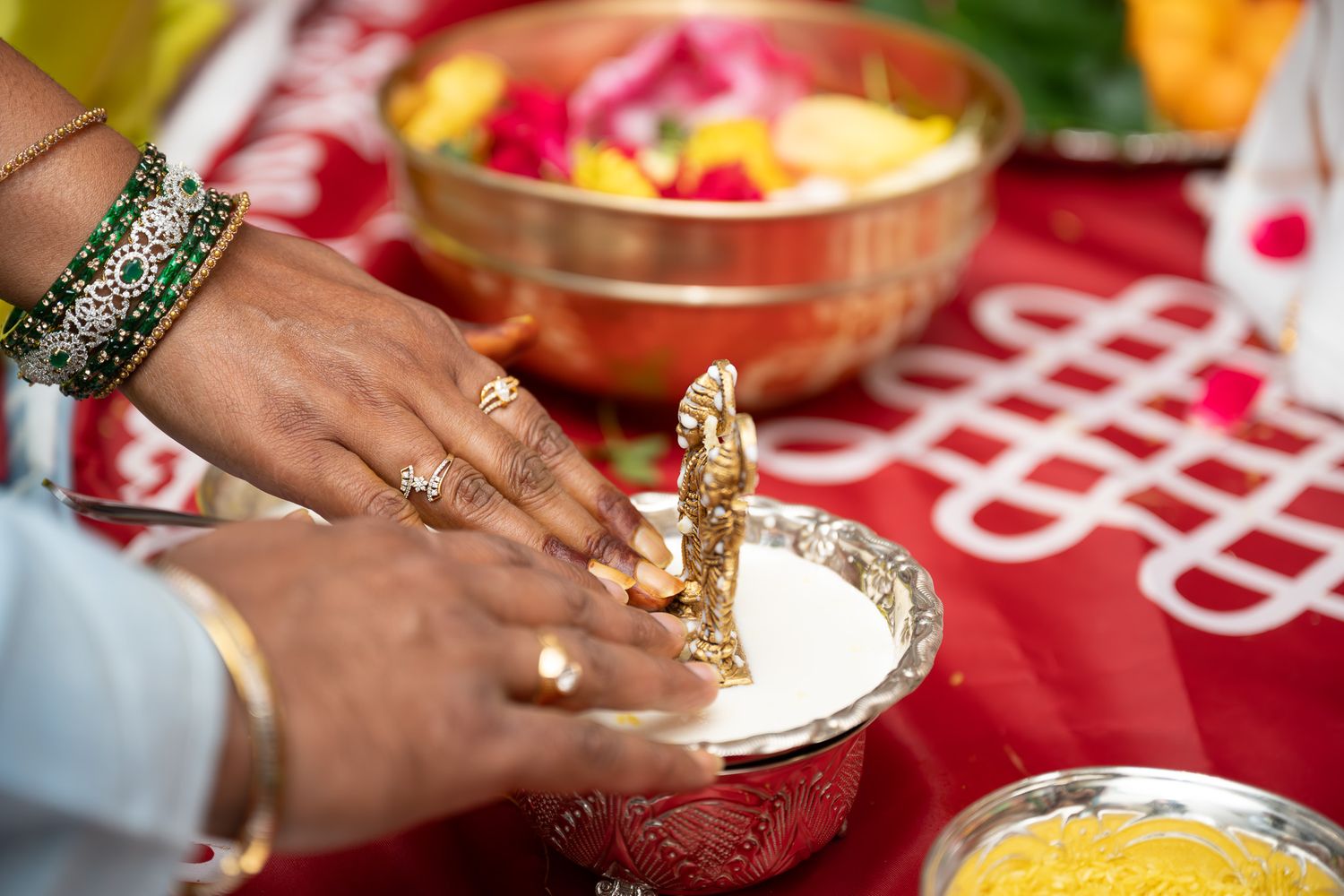 pooja ceremony photo shoot