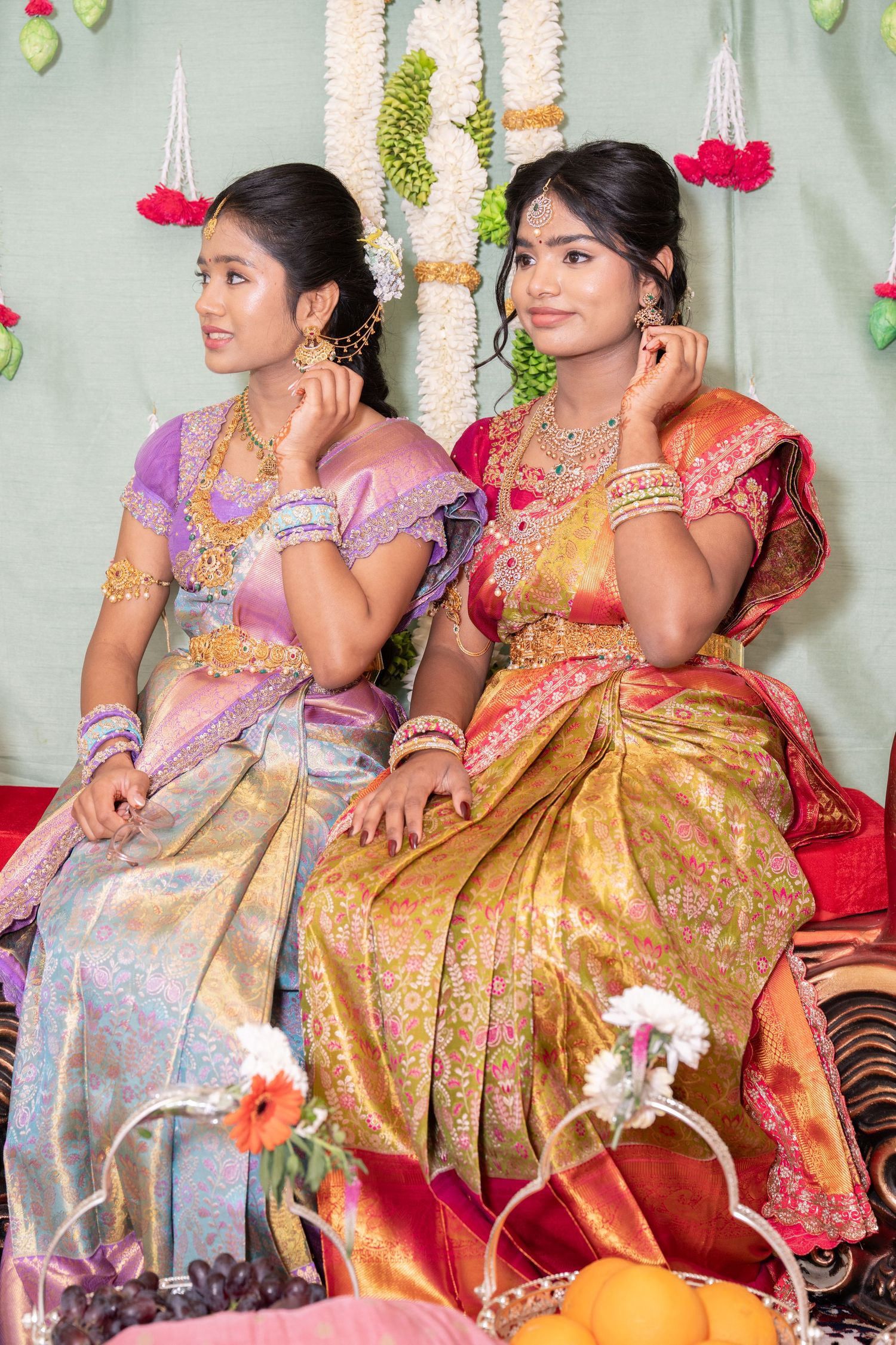 half sari shoot cultural india